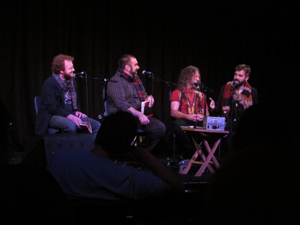 Ben McKenzie, John Richards, Dave Callan and Paul Verhoeven